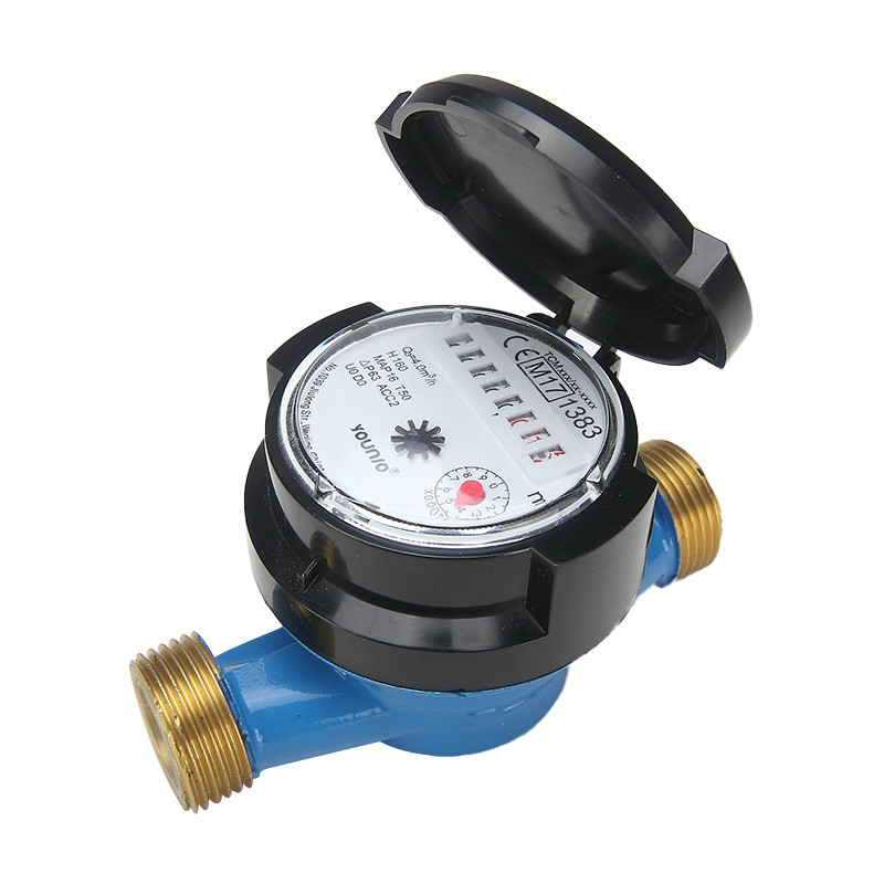 Einstrahl-Trockenwasserzähler (mit Kupferglasregister)