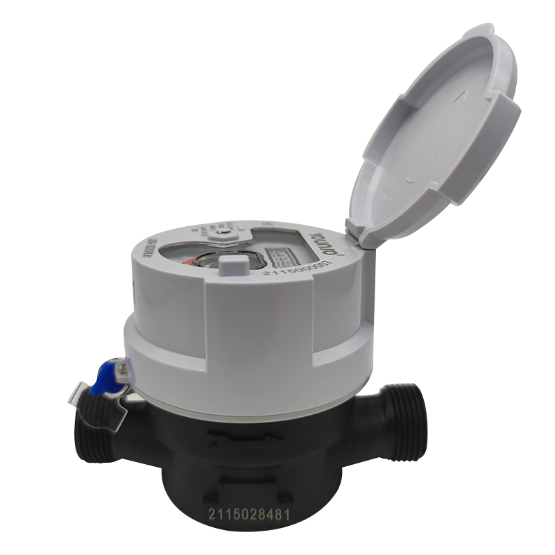 Einstrahl-Trockenwasserzähler (mit Kupferglasregister)